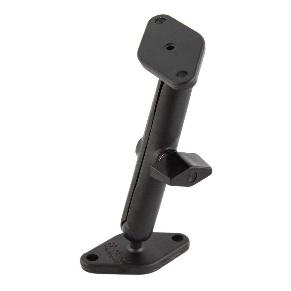 RAM Dubbele Bal Diamantplaat Montage - A Maat Lang - RAM Mounts RAM-A-101U-B afbeelding 1