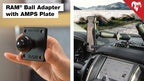 RAM Bal Adapter met AMPS Plaat - B Maat - RAM Mounts RAM-B-347U afbeelding 6