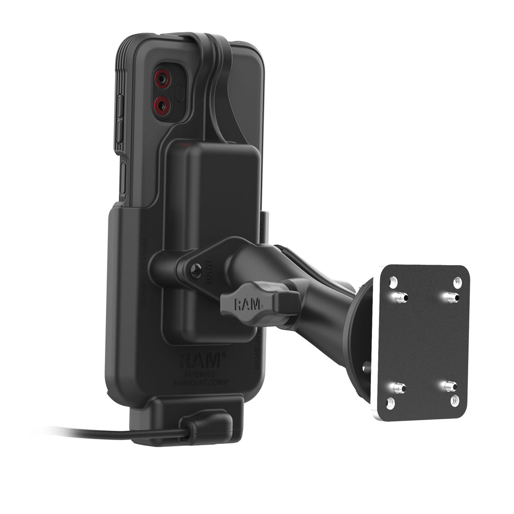 RAM EZ-Roll'r™ Dock en Dashboard Bevestiging voor Samsung XCover7 Pro en 6 Pro - RAM Mounts RAM-B-101-225B2-SAM84-V7B1U afbeelding 2