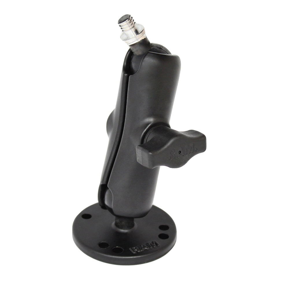 RAM dubbele kogel montage met schroefbevestiging en 38 16 schroefdraadbout - RAM Mounts RAM-B-101-236U