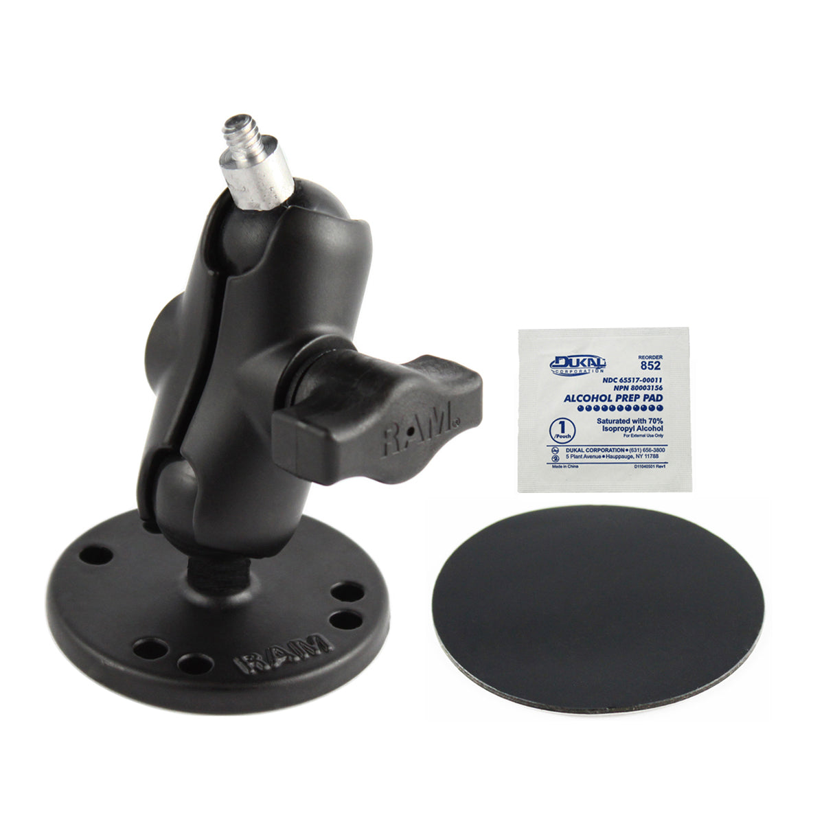 RAM Dubbele Balhouder met 1/4 "-20 Draadeind - RAM Mounts RAM-B-101-A-237PU afbeelding 1