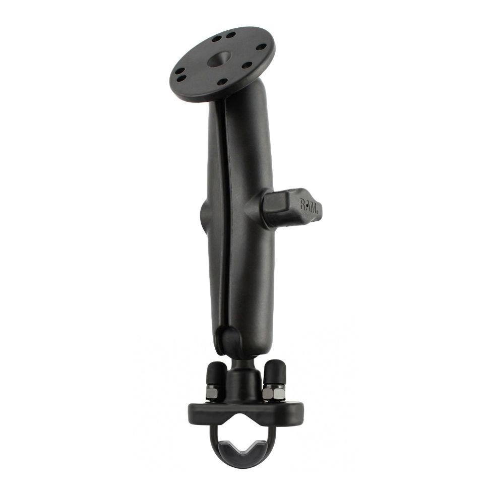 RAM Stuur U-Bout Dubbele Bal Montage met Ronde Plaat - B Maat Lang - RAM Mounts RAM-B-101-C-231ZU afbeelding 1