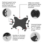 RAM X-Grip® Universele Houder voor 30,48 cm (12") -33,02 cm (13") Tablets - RAM Mounts RAM-HOL-UN11U afbeelding 4