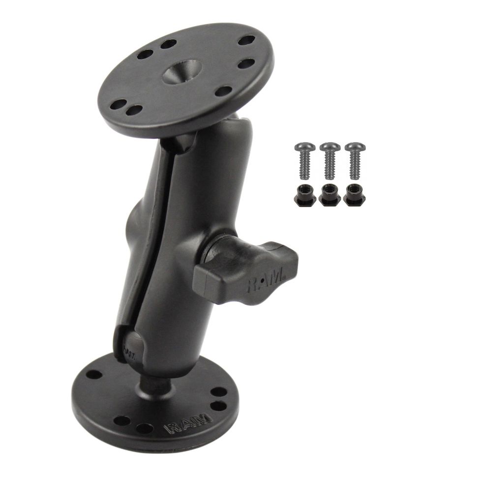 RAM Dubbele Bal Montage met #6-32 Hardware voor Garmin GPSMAP + Meer - RAM Mounts RAM-B-101-G2U afbeelding 1