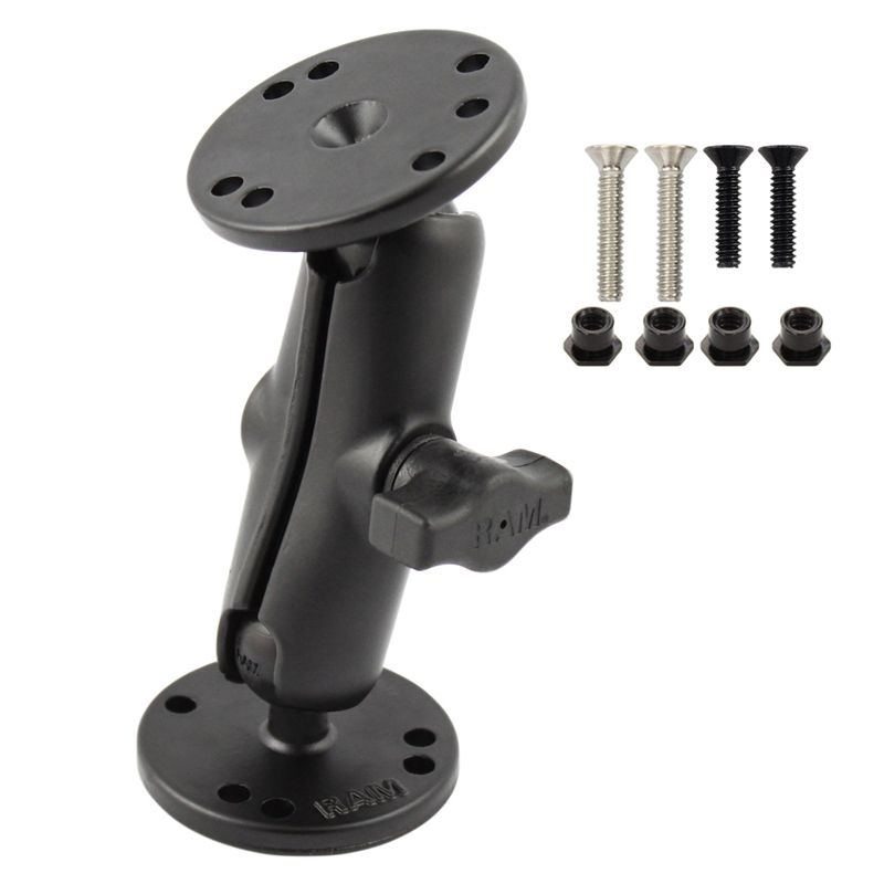 RAM DDubbele Bal Montage met Hardware voor Garmin StreetPilot - RAM Mounts RAM-B-101-G3U afbeelding 1