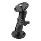 RAM Drill-Down Dubbele Bal Montage voor Lowrance MB-7 Sonar - RAM Mounts RAM-B-101-L1 afbeelding 1