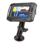 RAM dubbele balhouder voor Lowrance Elite-4 & Mark-4 Series - RAM Mounts RAM-B-101-LO11 afbeelding 1