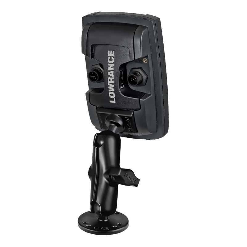 RAM dubbele balhouder voor Lowrance Elite-4 & Mark-4 Series - RAM Mounts RAM-B-101-LO11 afbeelding 2