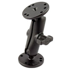 RAM Drill-Down Dubbele Bal Montage voor Raymarine Dragonfly - RAM Mounts RAM-B-101-RYM1 afbeelding 2