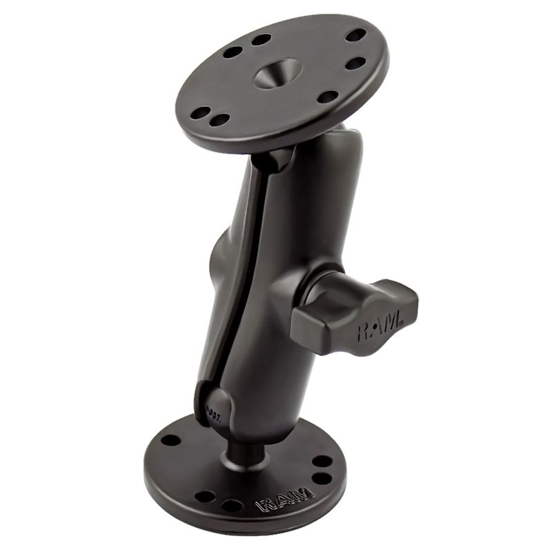 RAM Drill-Down Dubbele Bal Montage voor Raymarine Dragonfly - RAM Mounts RAM-B-101-RYM1 afbeelding 2