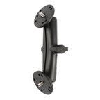 RAM dubbele bal mount met twee 14 20 gevlochten studs plates - RAM Mounts RAM-B-101A2U-C