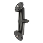 RAM Dubbele Bal Mount met Twee 1/4 "-20 Gevlochten Studs & Plates - RAM Mounts RAM-B-101A2U-C afbeelding 1