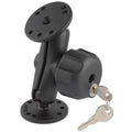 RAM dubbele bal montage met sleutel slot knop b maat medium - RAM Mounts RAM-B-101LU
