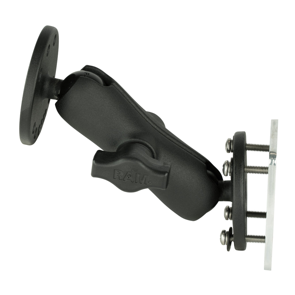 RAM Dubbele Bal Montage met Steunplaat - RAM Mounts RAM-B-101U-225B2 afbeelding 2