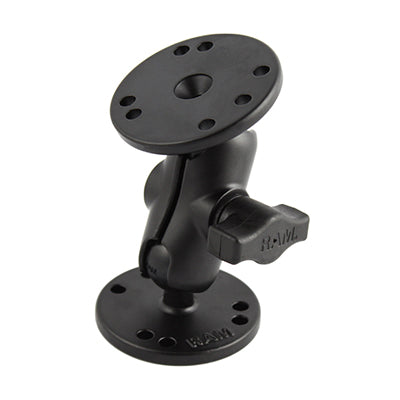 RAM universele dubbele bal montage met twee ronde platen b maat kort - RAM Mounts RAM-B-101U-A