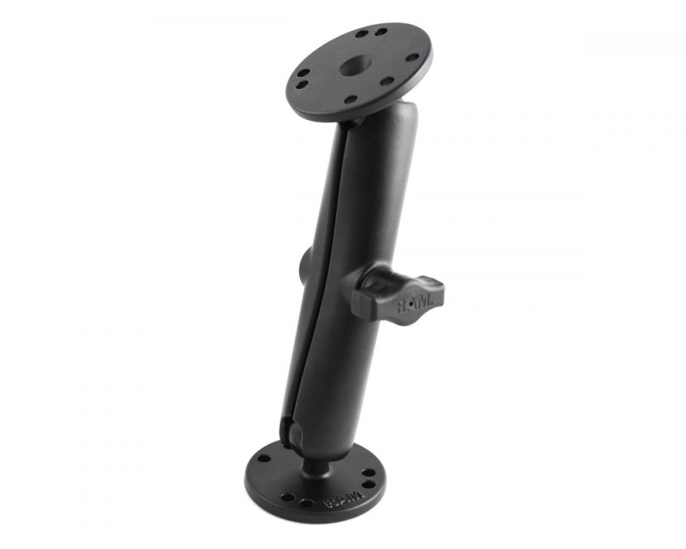 RAM MOUNT W/2 2 1/2" BASES & C ARM