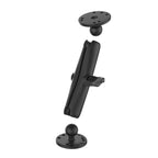 RAM Universele Dubbele Bal Montage met Twee Ronde Platen - B Maat Lange - RAM Mounts RAM-B-101U-C afbeelding 2