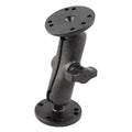 RAM dubbele bal montage met composiet arm en metalen ronde platen - RAM Mounts RAM-B-101U-CIP1