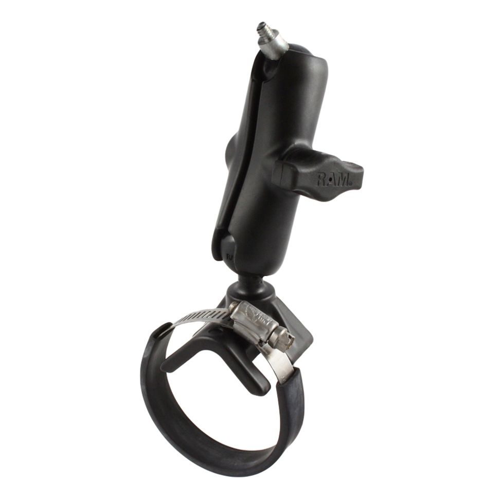 RAM Dubbele Bal Riem Slangklem Bevestiging met 1/4 "-20 Geboord Stud - RAM Mounts RAM-B-101U-UE1 afbeelding 1