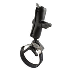 RAM Dubbele Bal Riem Slangklem Bevestiging met 1/4 "-20 Geboord Stud - RAM Mounts RAM-B-101U-UE1 afbeelding 1