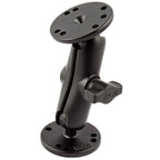 RAM Universele Dubbele Bal Montage met Twee Ronde Platen - B Maat Medium - RAM Mounts RAM-B-101U afbeelding 1