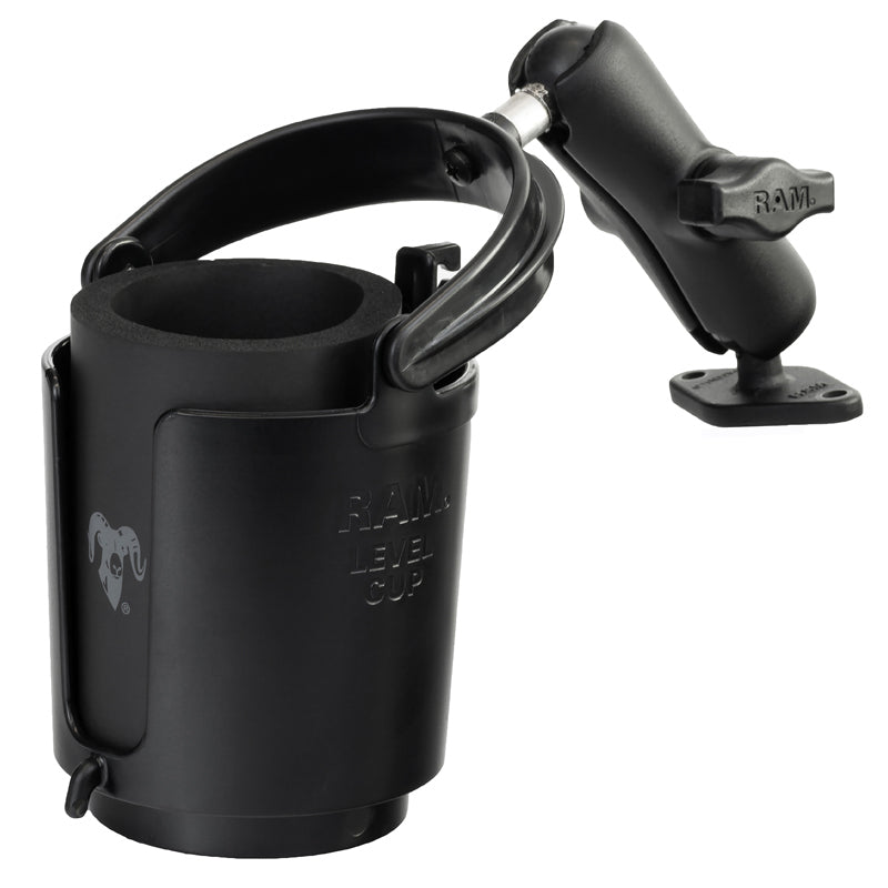 RAM level cup 16oz drinkhouder met diamanten voet - RAM Mounts RAM-B-102-132U