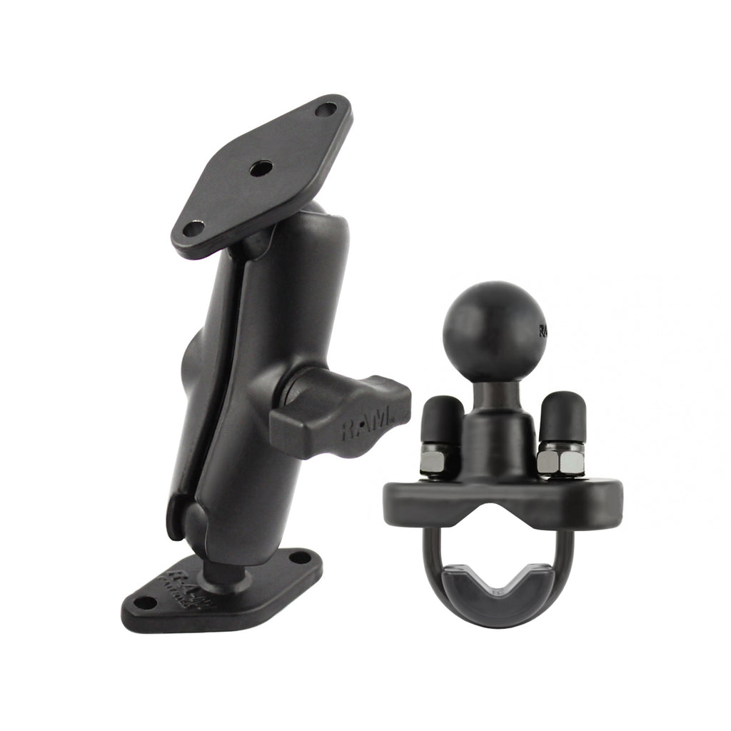 RAM dubbele bal montage met extra u bout basis - RAM Mounts RAM-B-102-231ZU