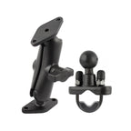 RAM dubbele bal montage met extra u bout basis - RAM Mounts RAM-B-102-231ZU