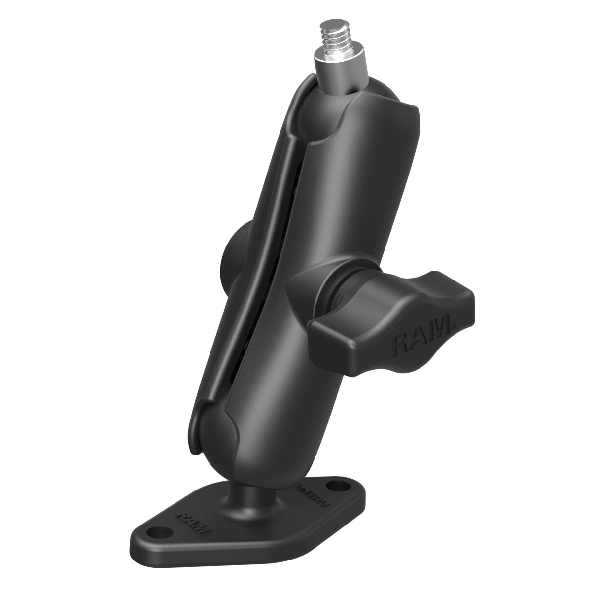 RAM Dubbele Bal Montage met Diamantplaat en 1/4 "-20 Bout - Medium - RAM Mounts RAM-B-102-237U afbeelding 1