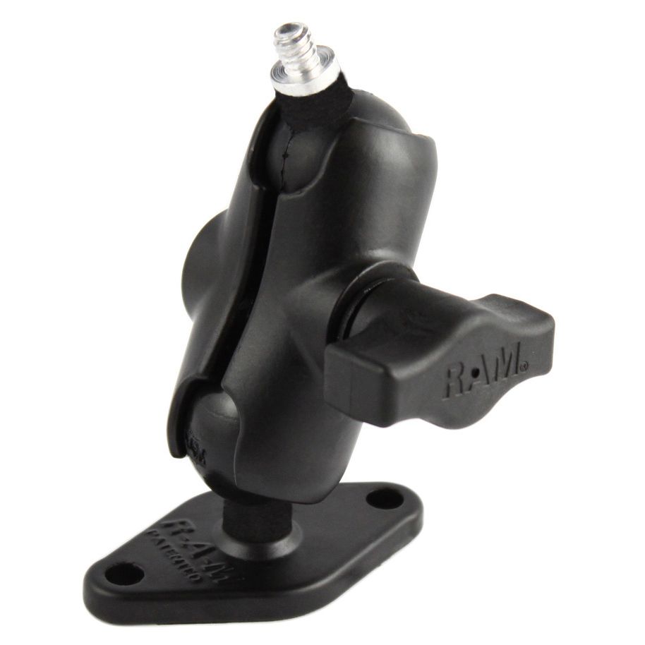 RAM Dubbele Bal Montage met Diamantplaat en 1/4 "-20 Bout - Kort - RAM Mounts RAM-B-102-A-237U afbeelding 1