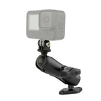 RAM Dubbele Kogel Diamantplaat Montage met Actie Camera Adapter - RAM Mounts RAM-B-102-GOP1U afbeelding 1