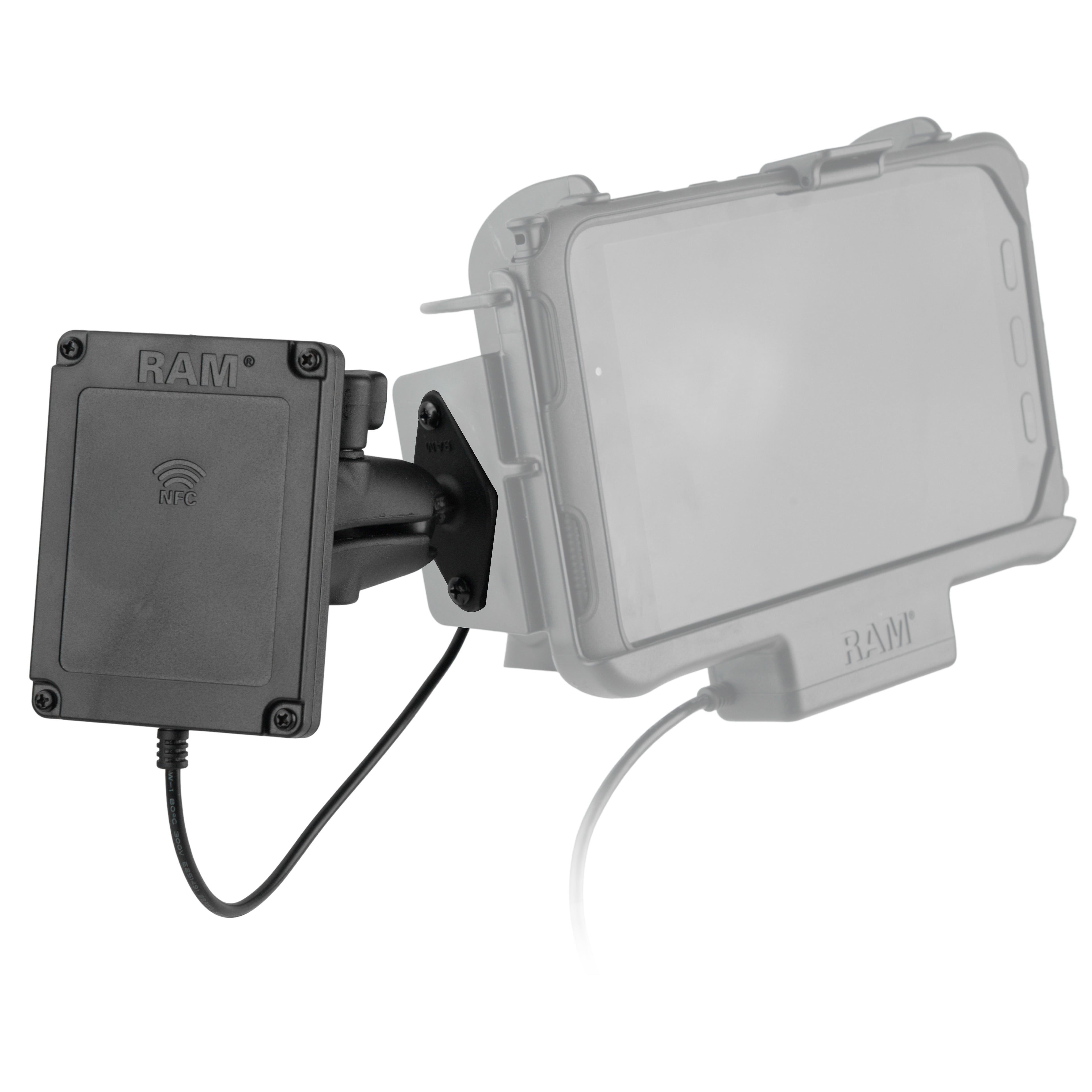 RAM NFC Verlenger met Drill-Down Dubbele Bal Mount - RAM Mounts RAM-B-102-NFCU afbeelding 3