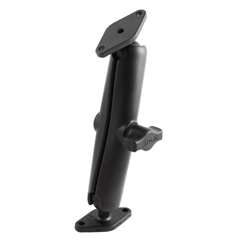 RAM Dubbele Bal Diamantplaat Montage - B-maat lang - RAM Mounts RAM-B-102U-C afbeelding 1