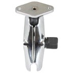 RAM Chrome Dubbele Socket Arm met Diamantplaat - Medium Arm - RAM Mounts RAM-B-103-238CHU afbeelding 2