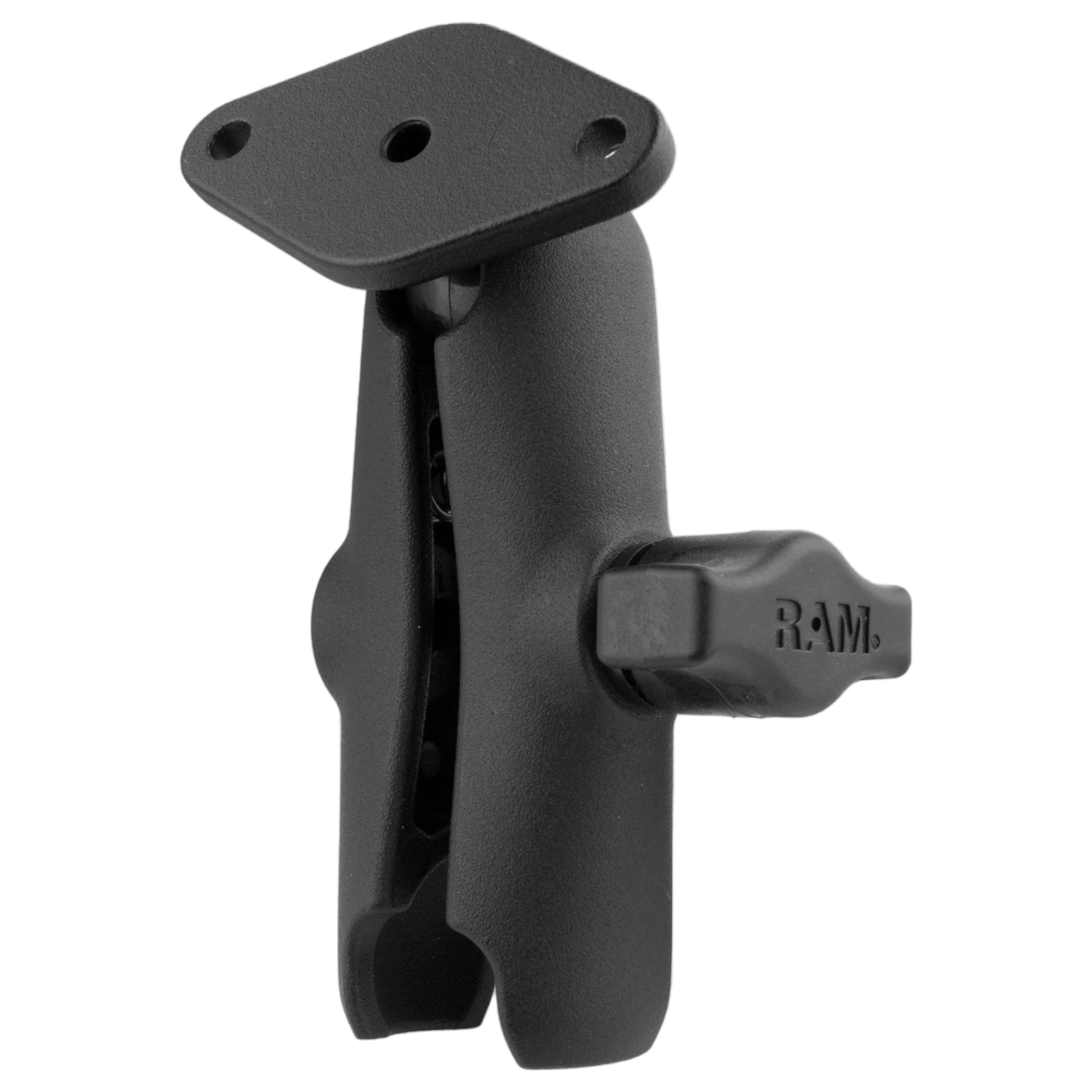 RAM dubbele socket arm met diamond plaat b maat medium - RAM Mounts RAM-B-103-238U