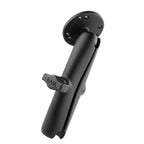 RAM Dubbel Socket Arm met Ronde Plaat - B Maat Lang - RAM Mounts RAM-B-103U-C afbeelding 2