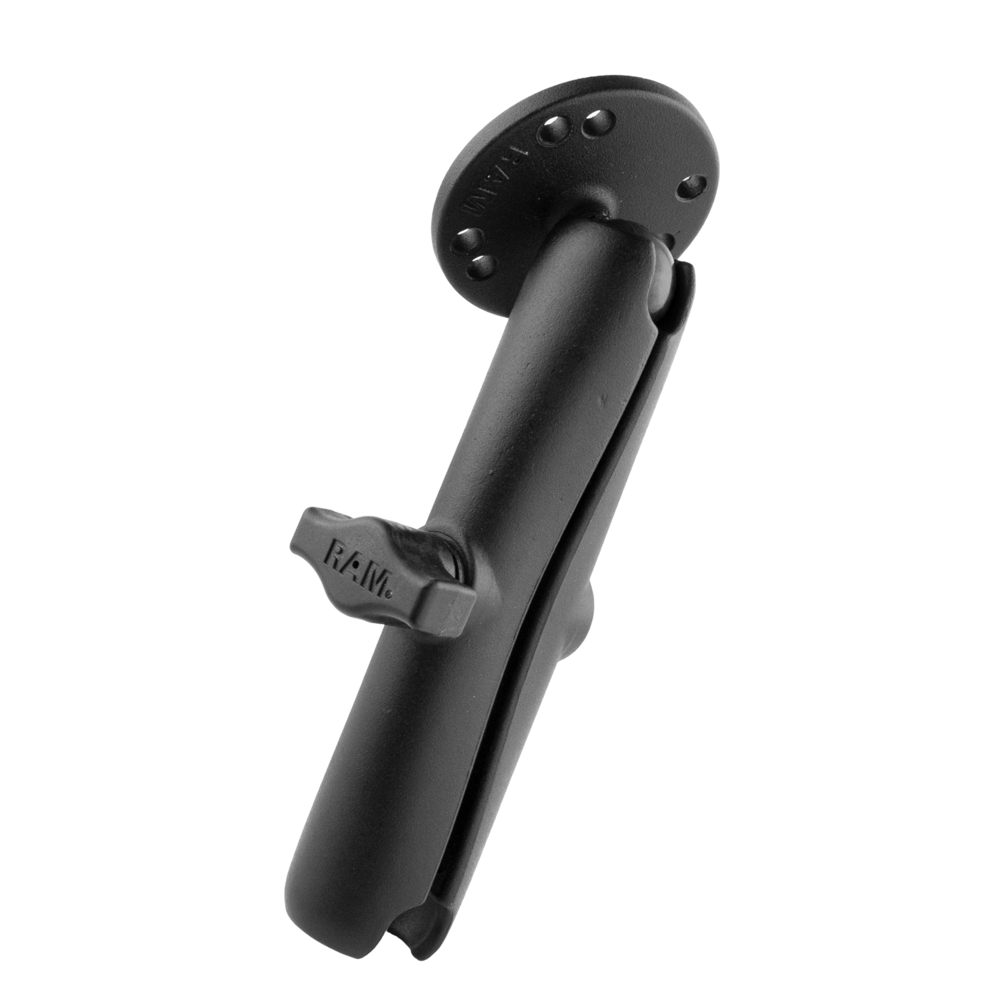 RAM Dubbel Socket Arm met Ronde Plaat - B Maat Lang - RAM Mounts RAM-B-103U-C afbeelding 2