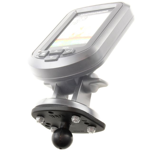 RAM Dubbele Composiet Balbevestiging voor Humminbird Piranha + Meer - RAM Mounts RAP-B-107-1U afbeelding 4