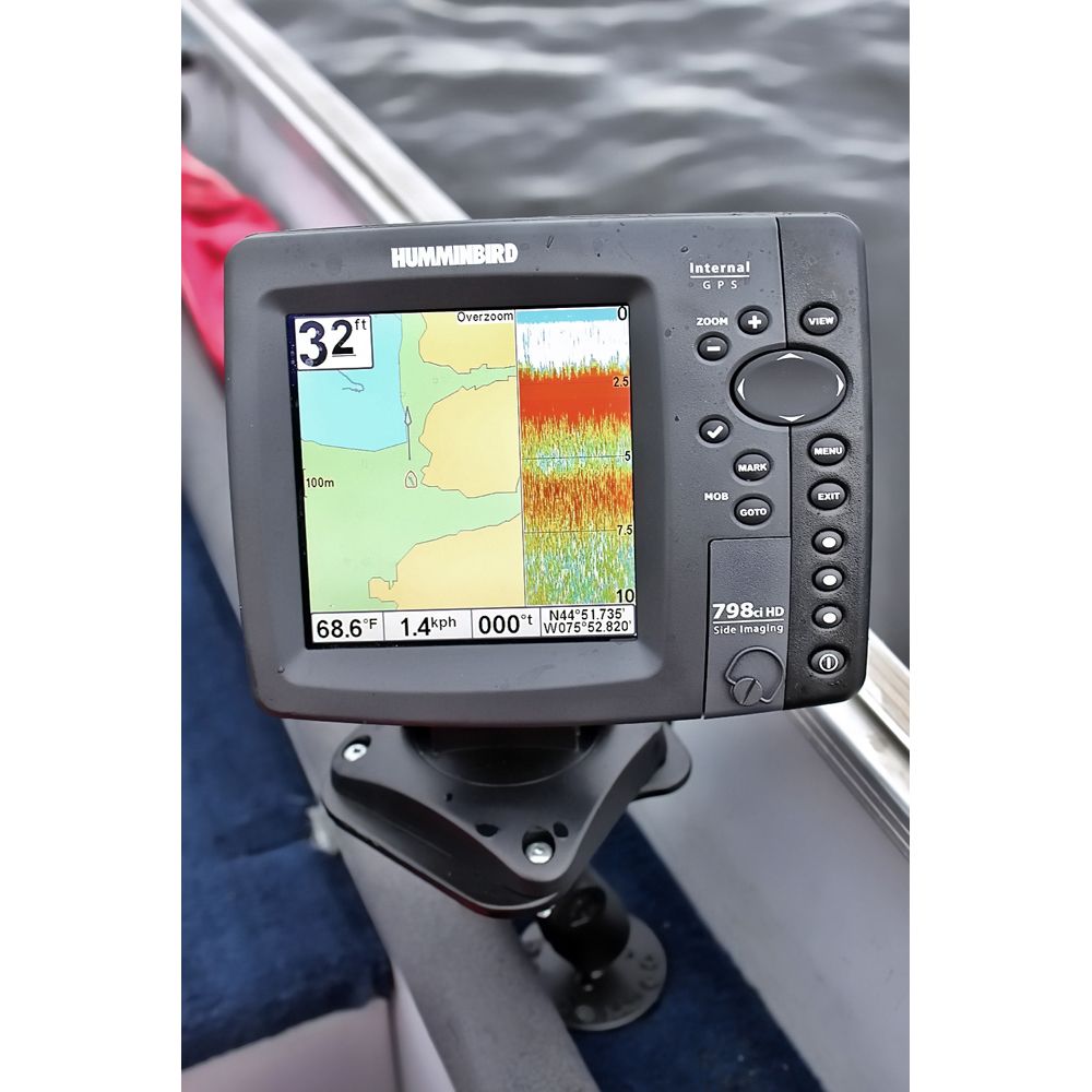 RAM Visvinder Montage voor Humminbird Apparaten - B Maat Medium - RAM Mounts RAM-B-107U afbeelding 4
