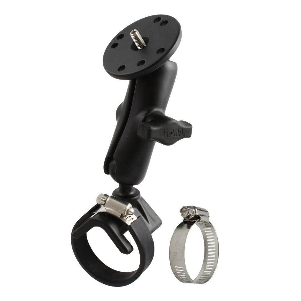 RAM band slangklem montage met 14 20 camera adapter medium - RAM Mounts RAM-B-108U-BIT1