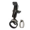 RAM dubbele bal riem slangklem mount met diamantplaat medium - RAM Mounts RAM-B-108U-GP1