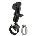 RAM dubbele bal riem slangklem montage met ronde plaat medium - RAM Mounts RAM-B-108U