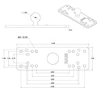 RAM Universele Maritieme Elektronica Bal - B Maat - RAM Mounts RAM-B-111BU afbeelding 3