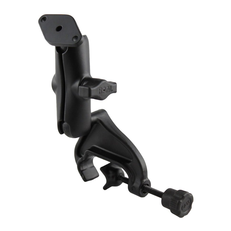 RAM dubbele bal juk klem montage met diamant plaat medium - RAM Mounts RAM-B-121-238U