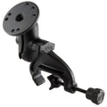 RAM dubbele bal juk klem montage met ronde plaat kort - RAM Mounts RAM-B-121-A-202