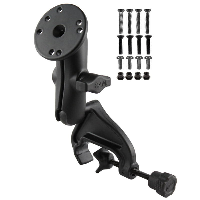 RAM dubbele bal juk klem montage met garmin montage hardware - RAM Mounts RAM-B-121-G1U