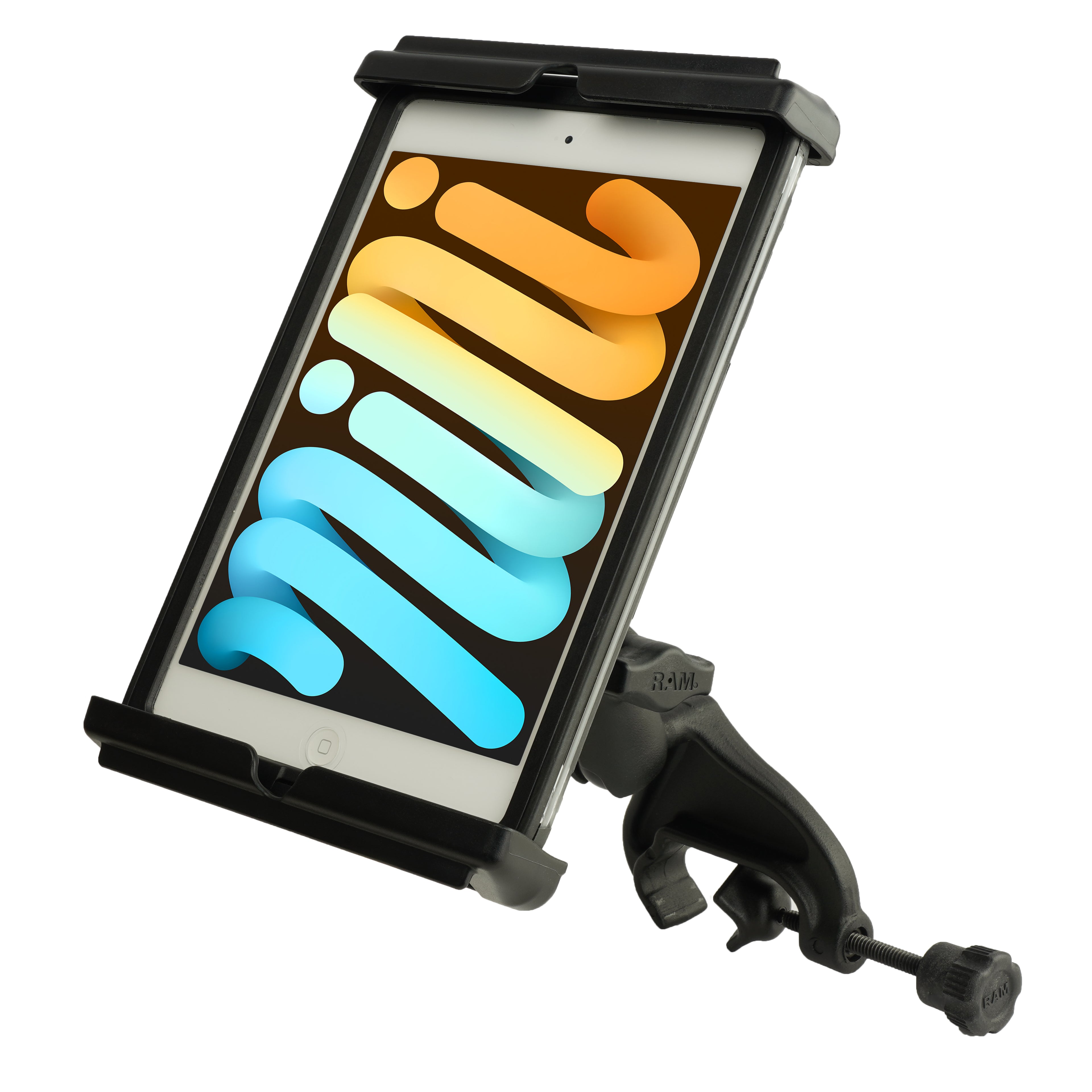 RAM Tab-Tite™ Yoke Clamp Mount voor iPad mini met Heavy Duty Cases - RAM Mounts RAM-B-121-TAB12U afbeelding 1