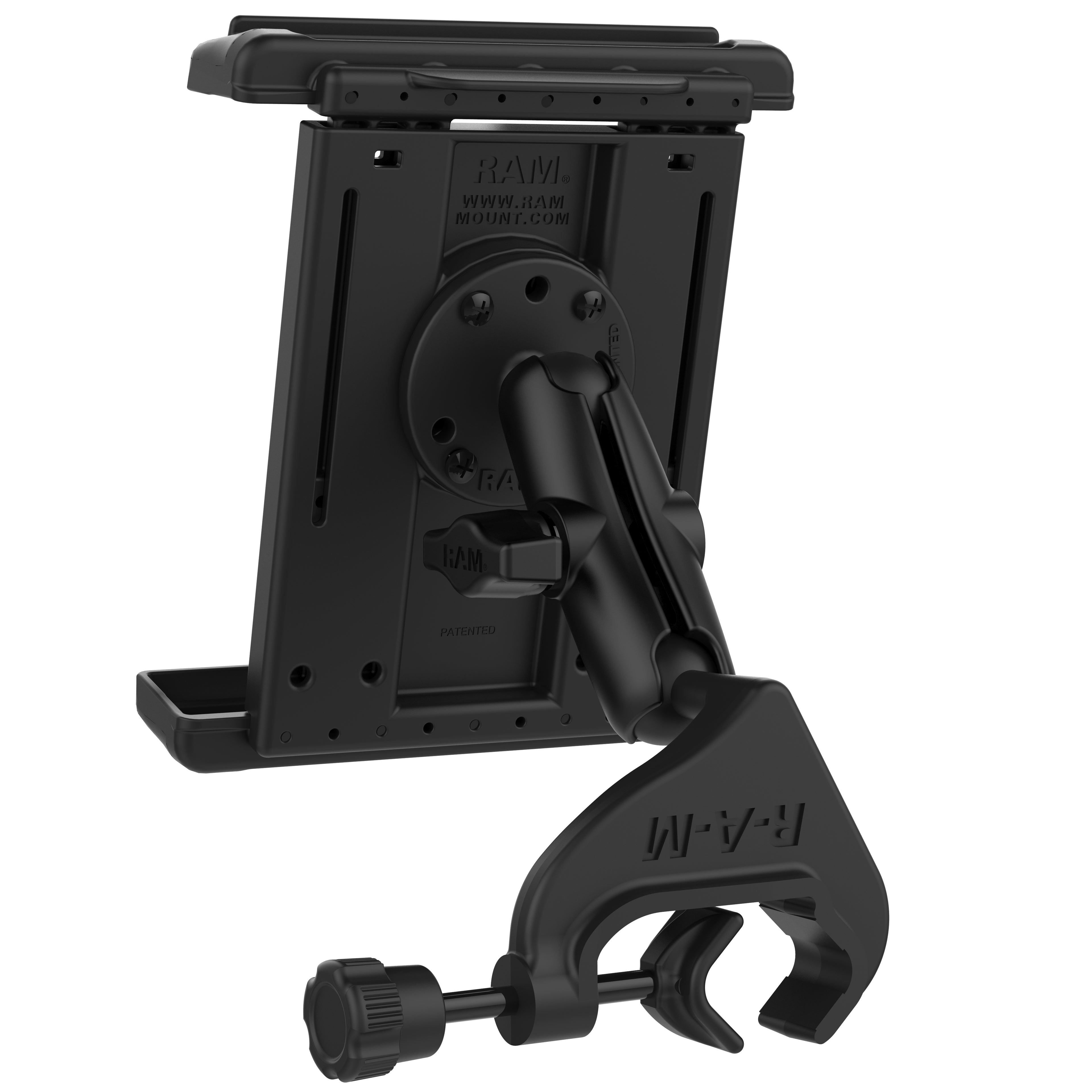 RAM Tab-Tite™ Yoke Clamp Mount voor iPad mini met Heavy Duty Cases - RAM Mounts RAM-B-121-TAB12U afbeelding 4