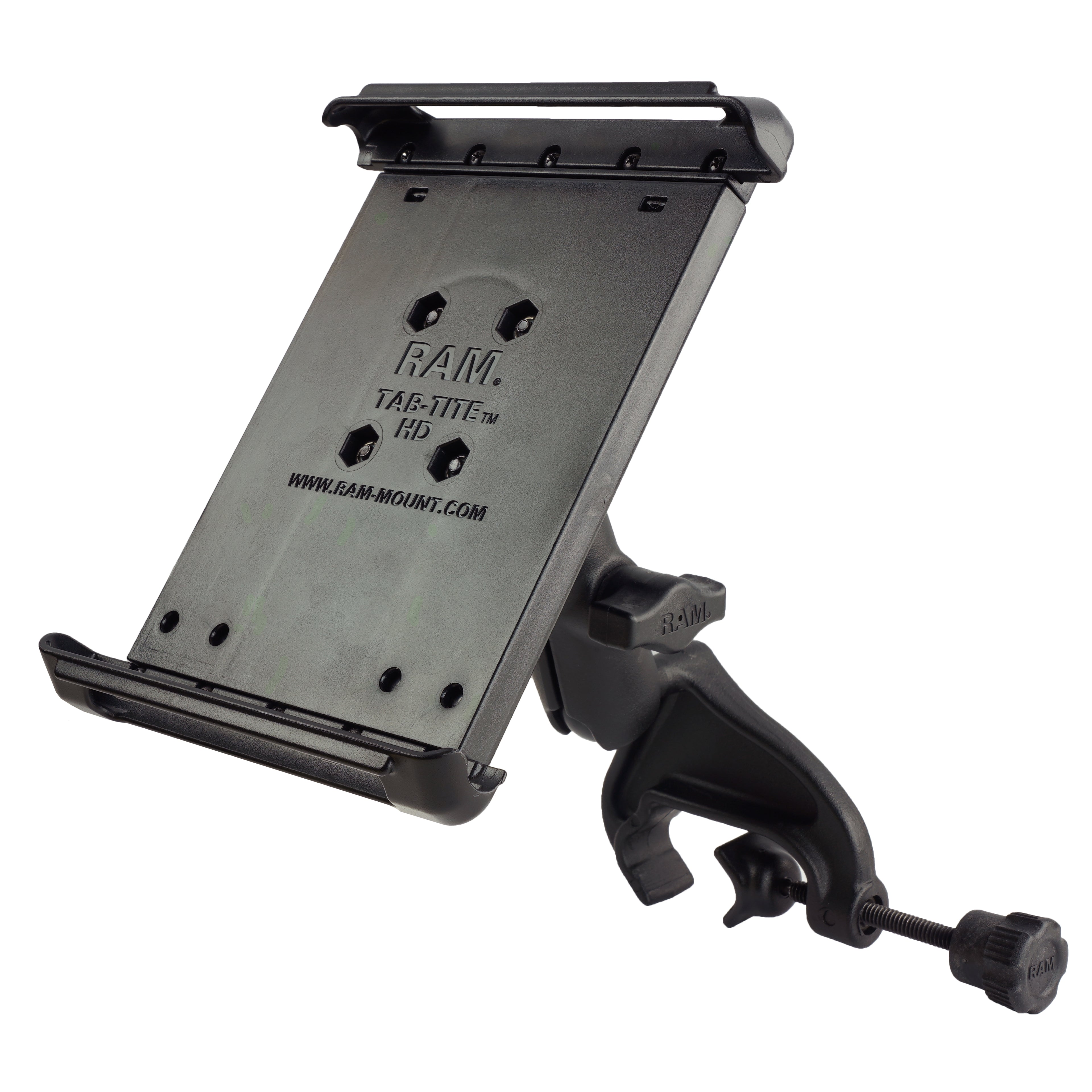 RAM Tab-Tite™ Vliegstuur Klem Montage voor iPad mini-serie + meer - RAM Mounts RAM-B-121-TAB2U afbeelding 1
