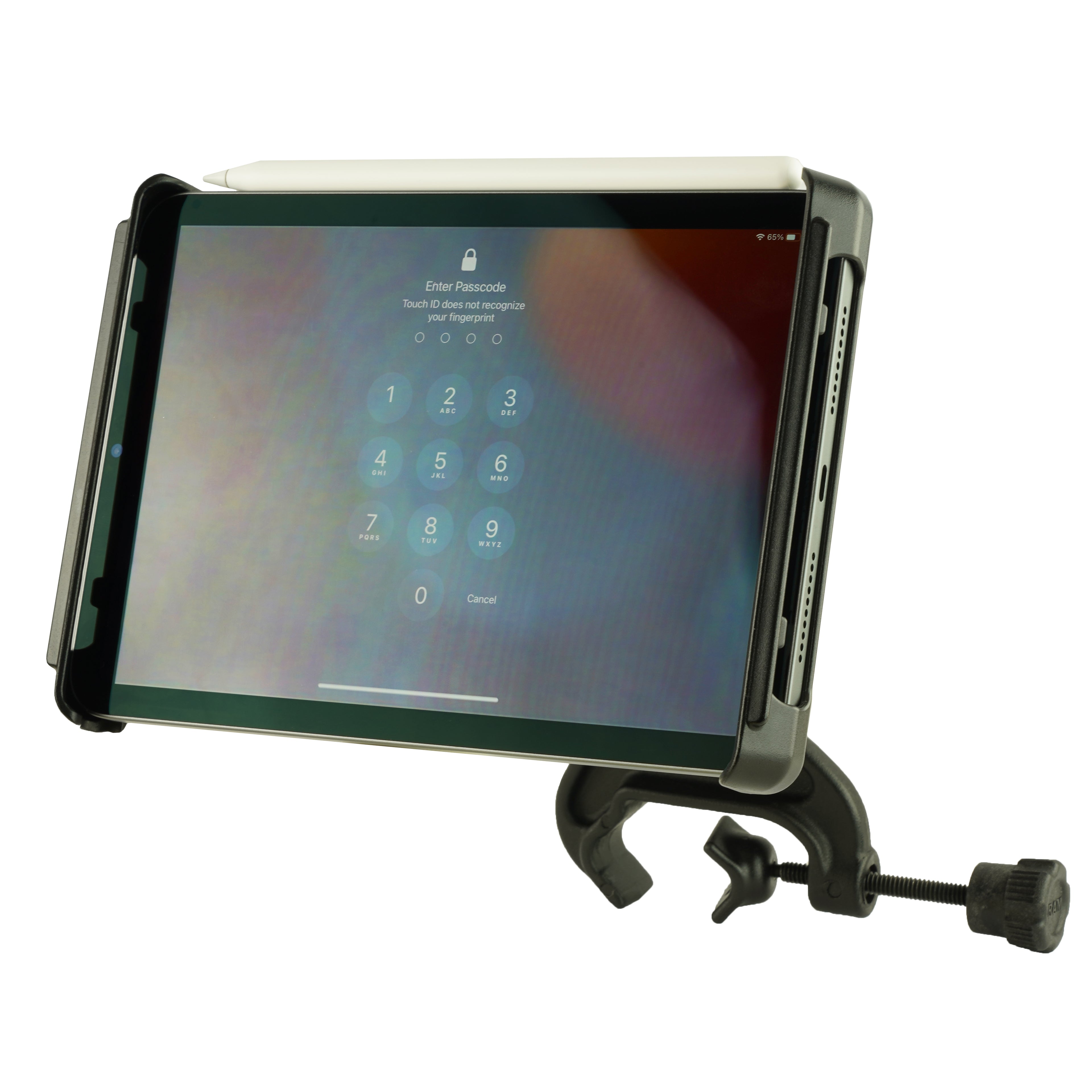 RAM Tab-Tite™ Vliegstuur Klem Montage voor iPad mini-serie + meer - RAM Mounts RAM-B-121-TAB2U afbeelding 3